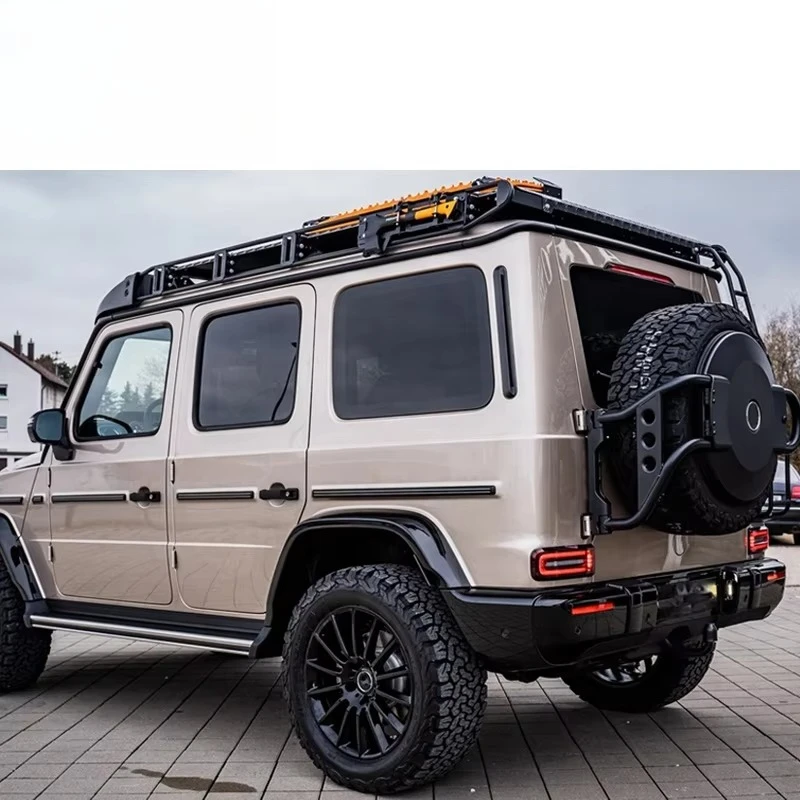 Фото Комплект внедорожных бамперов и аксессуаров для Mercedes G-класса W464 W463a (2019 г.в.) для моделей G500, G63, G400D, G350D (рестайлинг) №3