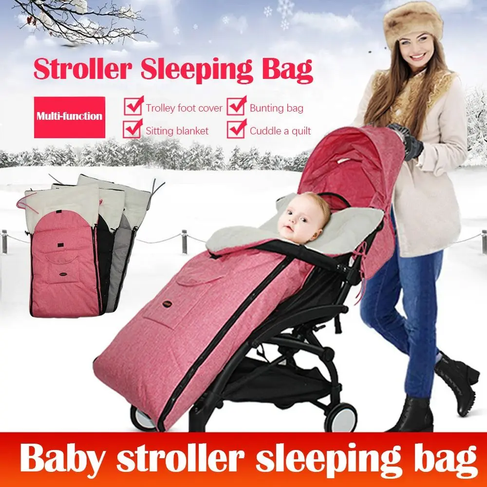 

Универсальная теплая зимняя коляска, принадлежности для коляски, спальный мешок для детской