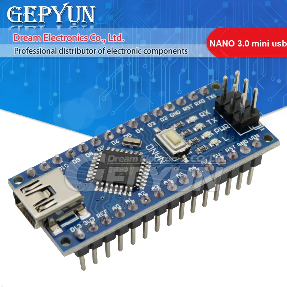 Сварная плата контроллера Nano 3,0 CH340G Atmega328 MINI CH340C, модуль для драйвера Arduino CH340 Atmega328P USB V3.0