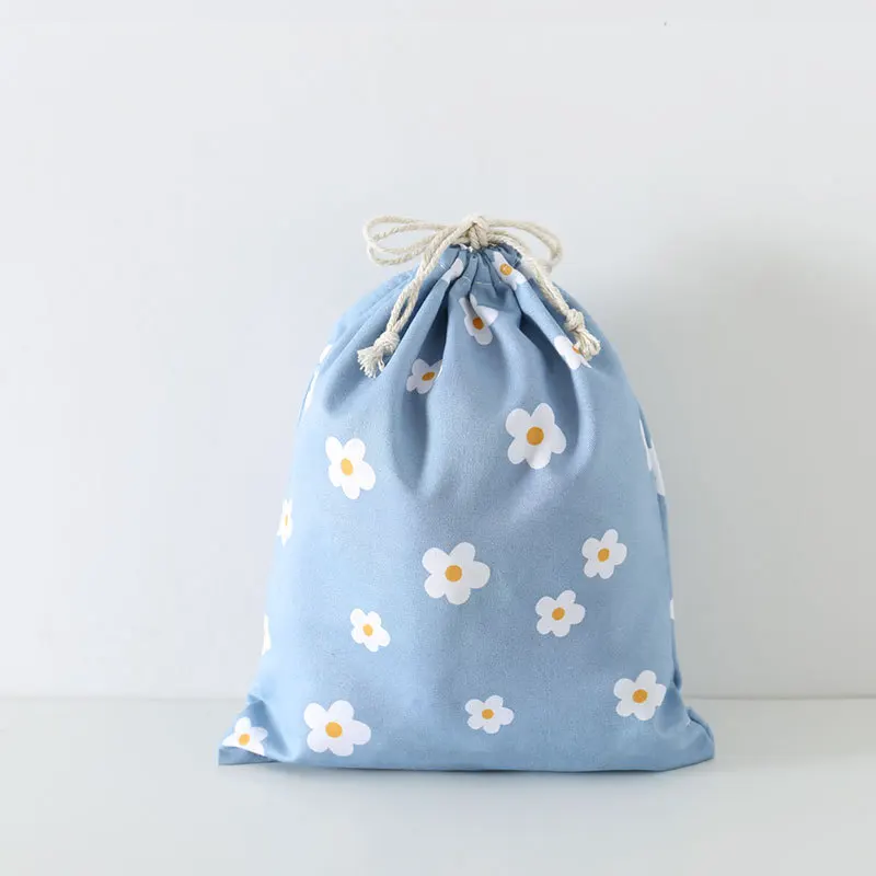 

Drawstring Bag for Power Bank Earphone Data Cable Storage Bag Stationery Pencils Storage Bag Girls Makeup Lipsticks Pouch