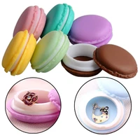 2pcs kawaii plastic containers cute storage box sticker storage portable containers boxes for cover small items jewelry storage