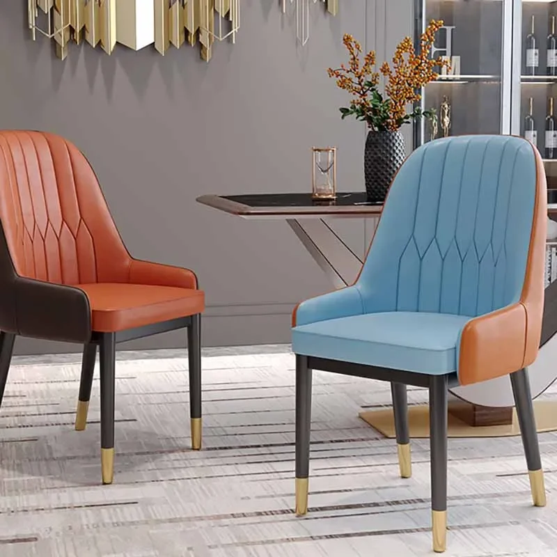 Офисные обеденные стулья в скандинавском стиле современные роскошные