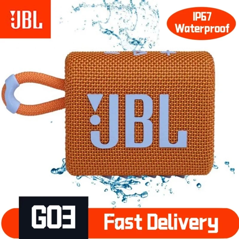 

Беспроводной Bluetooth-динамик JBL Go3, внешний динамик, спортивный басовый звук, 5-часовая батарея, динамик