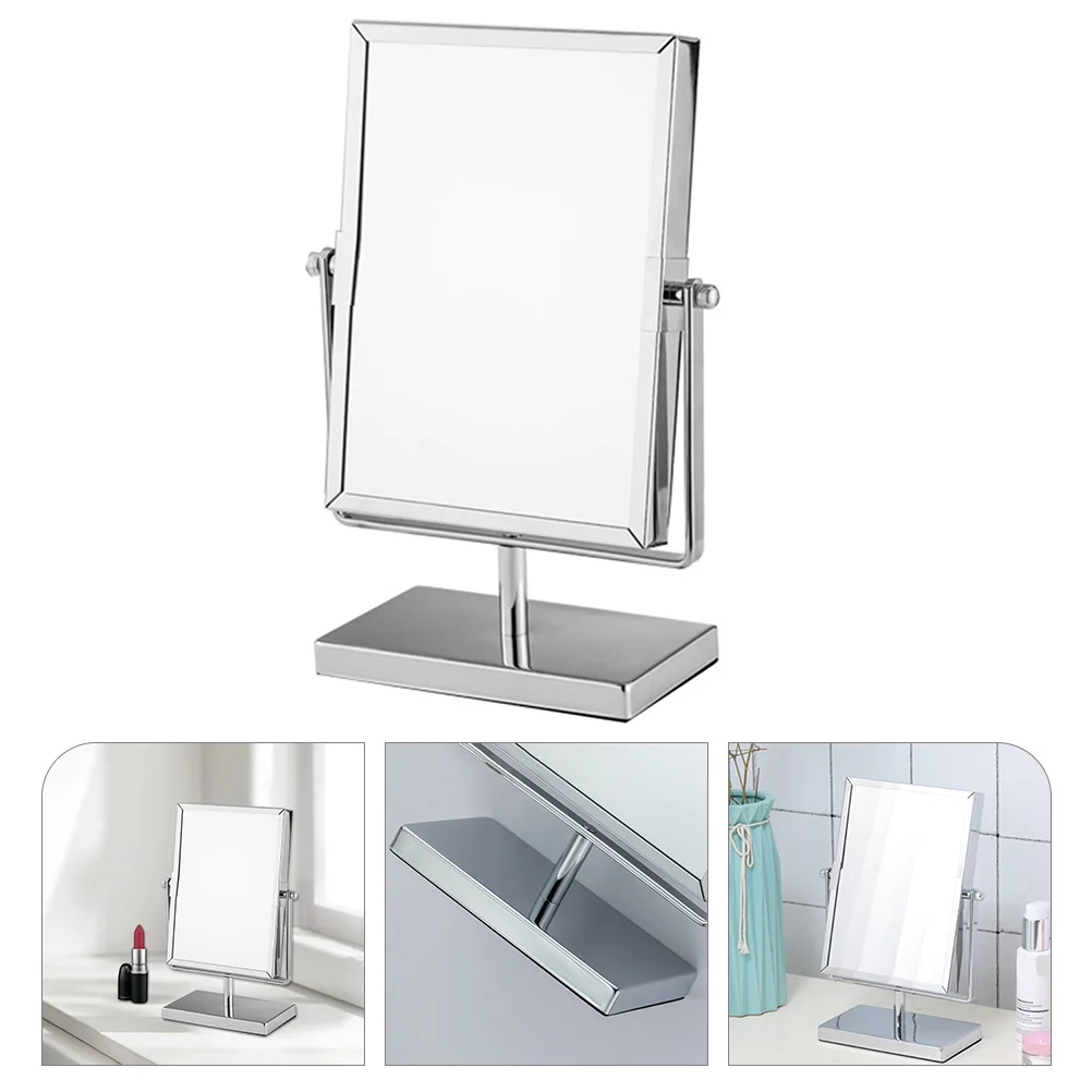 

Bathroom Vanity Mirror Dresser Magnifying Metal Mirror for Women And Girls