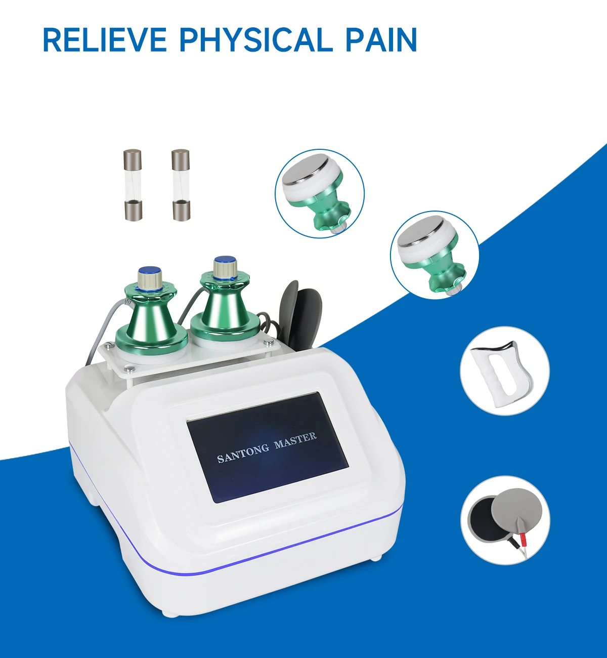 Профессиональный массажер для тела стимулятор мышц электрический массажный