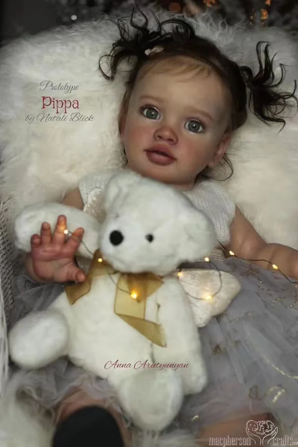 [in stock ]FBBD 26INCH Sold Out Edition Reborn Baby Pippa Lifelike Soft Touch Unpainted Kit With Coa images - 3