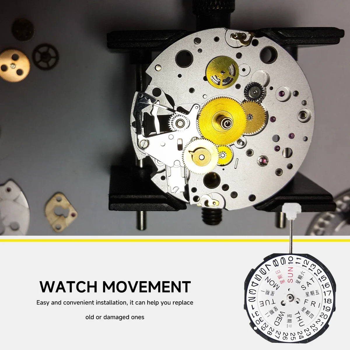SL28/SL68/SL25 Инструменты Для Ремонта Часов Автоматический Механизм С Тремя Стрелками