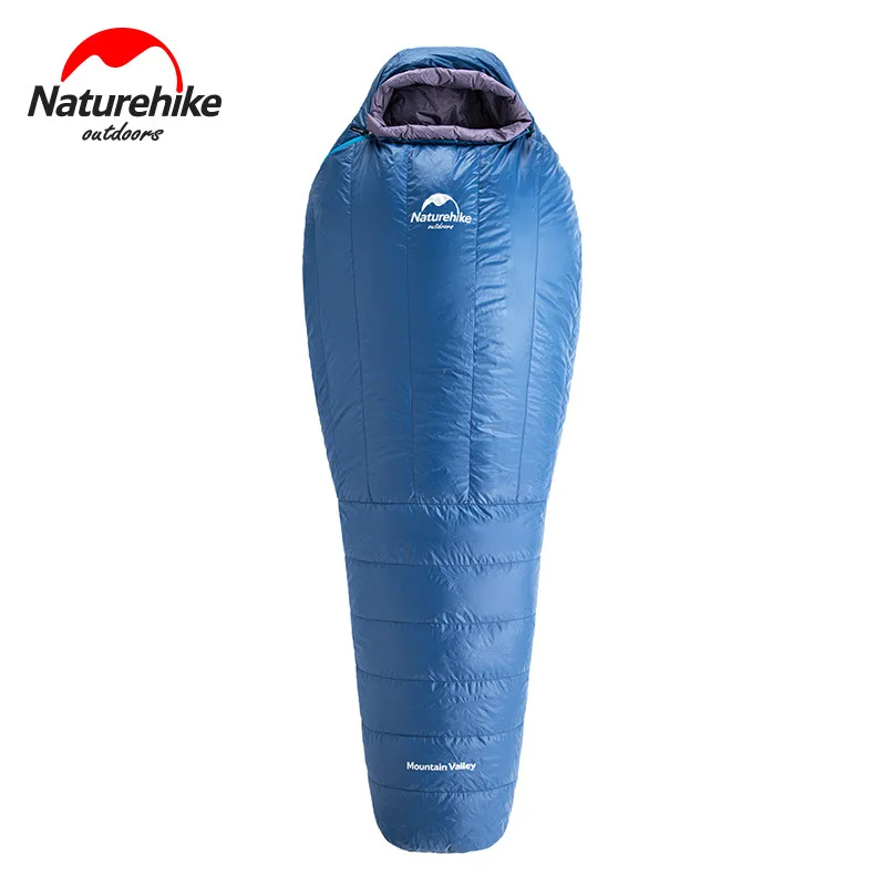 

Спальный мешок Naturehike ULG, 400 МФУ, белый гусиный пух, зима 20D T, нейлоновый водонепроницаемый теплый спальный мешок NH19YD001