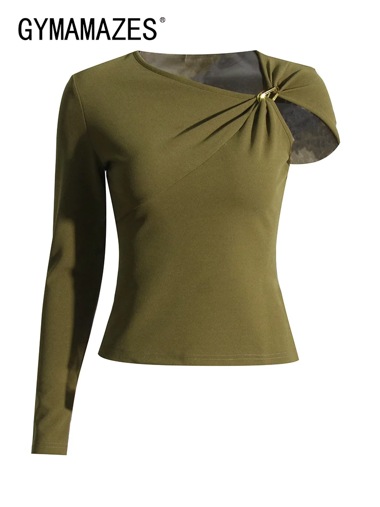 

Женский трикотажный свитер с длинным рукавом и открытыми плечами