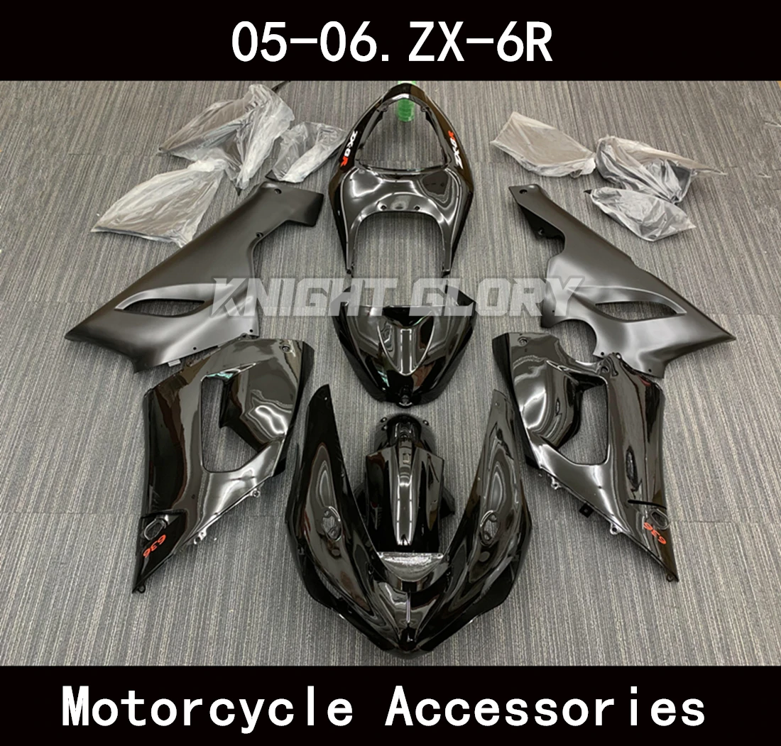 

New ABS Injection Molding Fairings Kits Fit For 636 ZX-6R 2005 2006 Bodywork Set Motorcycle Accessories