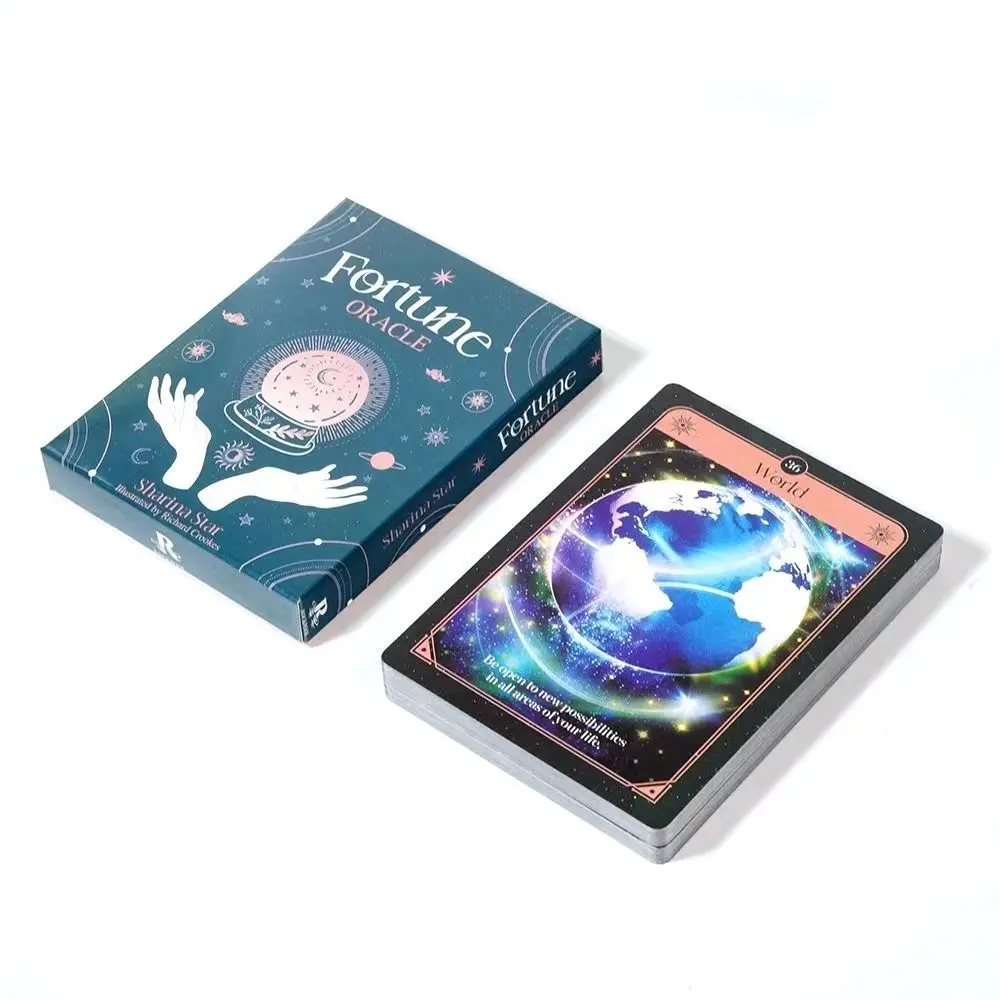 36 шт. карты Fortune Oracle от Sharina Star Card содержит один личный или духовный справочник с