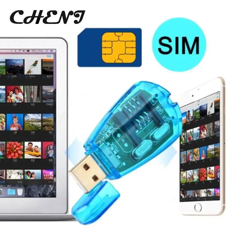 

USB SIM Copy/Cloner Kit SIM Card Reader GSM CDMA SMS Backup sssCD Card Reader