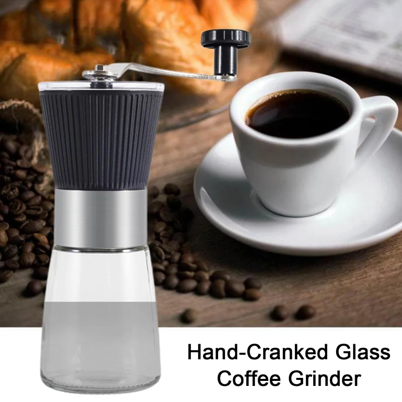 

Manual Coffee Bean Grinder Hand Coffee Mill Ceramic Grinder Steel Pepper Coffee Burrs Spice Grinder Machine Nuts Pills