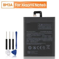 replacement battery bm3a for xiaomi note 3 note 3 bm3a replacement phone battery 3400mah with free tools
