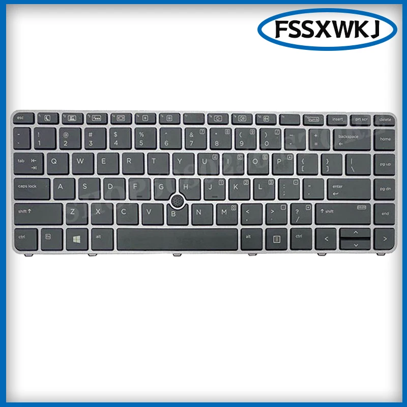 Новая клавиатура для ноутбука HP EliteBook 745 G3 840 G4 Series с подсветкой и указательной