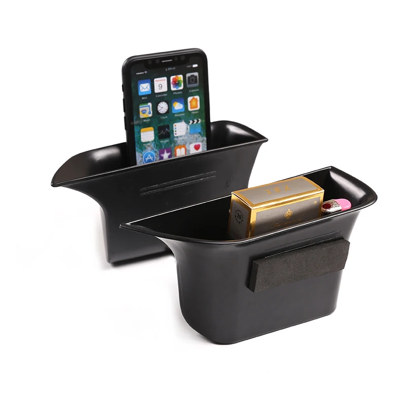 Черный ящик для хранения на дверную ручку автомобиля 2 шт. контейнер перчатки