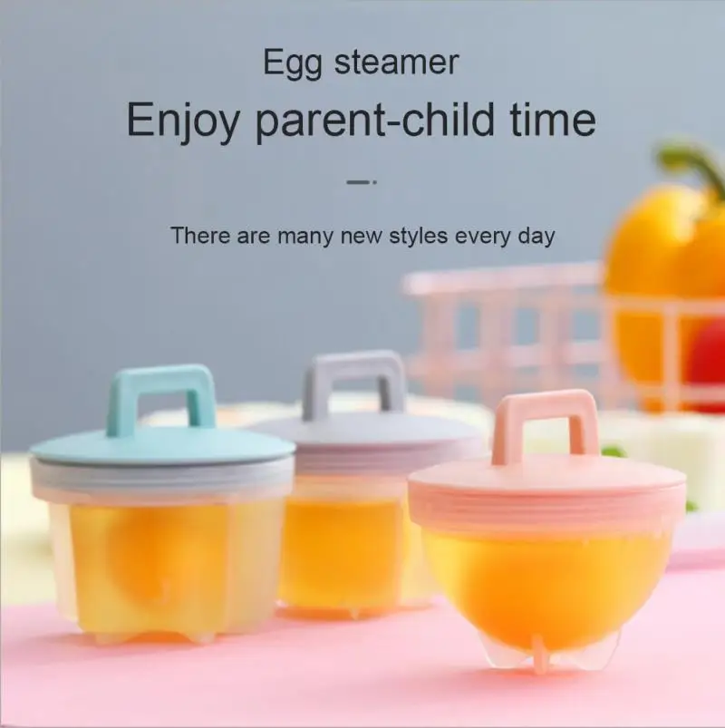 

Plastic Boiled Egg Mold High Temperature Resistant Food Contact Cute Egg Poacher Faster Demoulding Wholesale Fried Egg Molds Hot