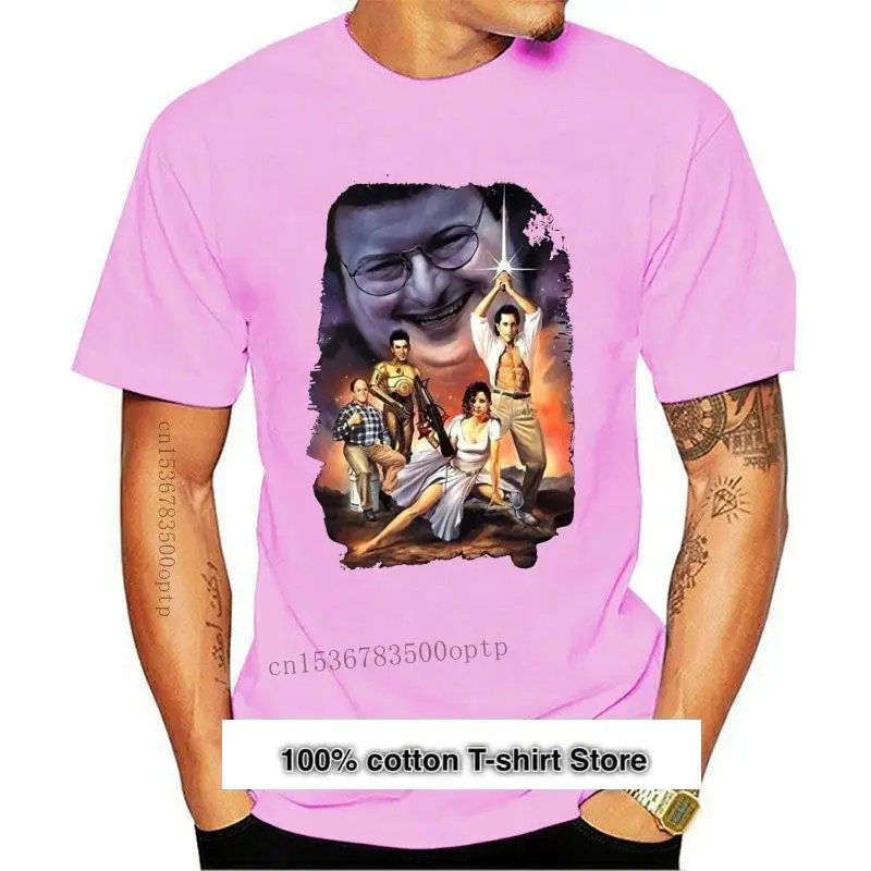 

Camiseta de манга corta para hombre, camisa с постельным художественным принтом из сеинфелдских войн, nueva