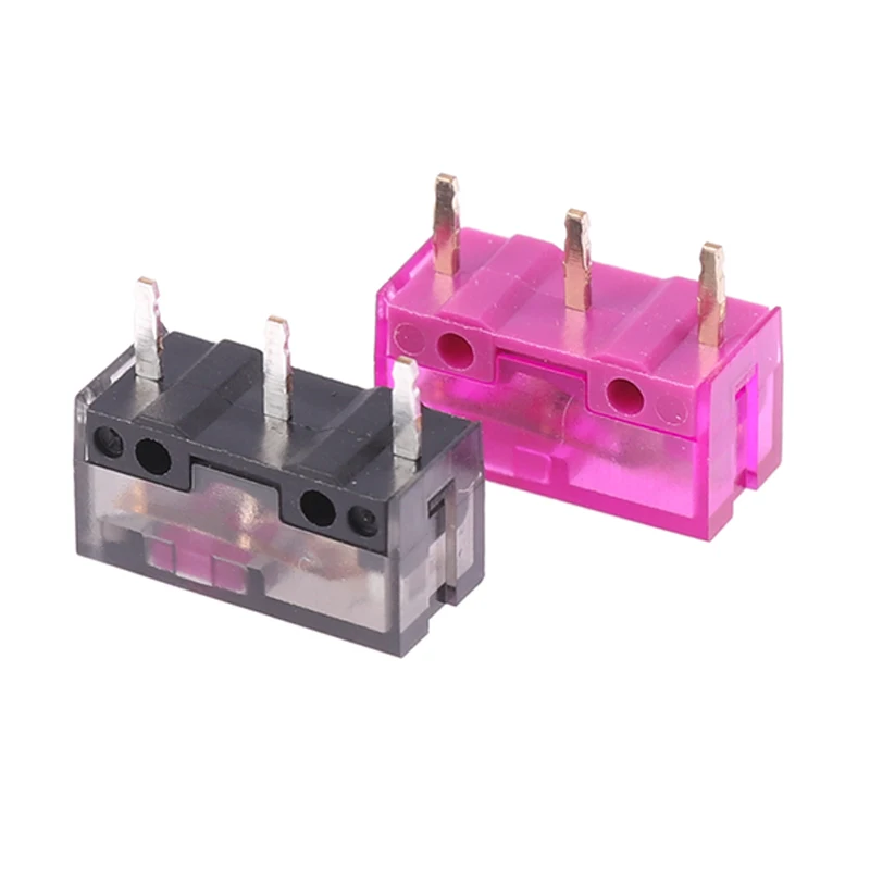 

1 шт. мышь микропереключатель фиолетовый золотой розовый горошек 150 миллиона продолжительность работы черный розовый горошек 100 миллиона продолжительность работы микропереключатель