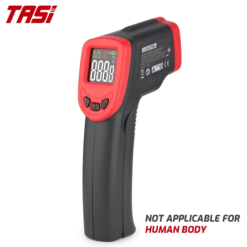 

TASI TA600A Infrared Thermometer Digitale Non Contact Temperature Gun Industry IR Laser Temperrture Meter -50~380 Phrometer