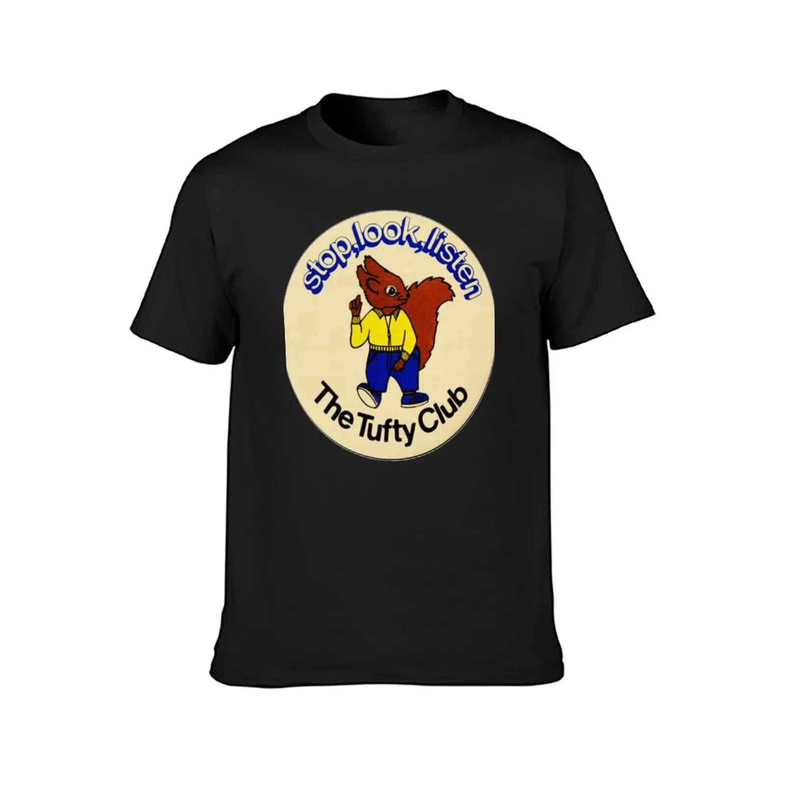 Футболка Tufty для клуба одежда из аниме Мужская хлопковая футболка на заказ