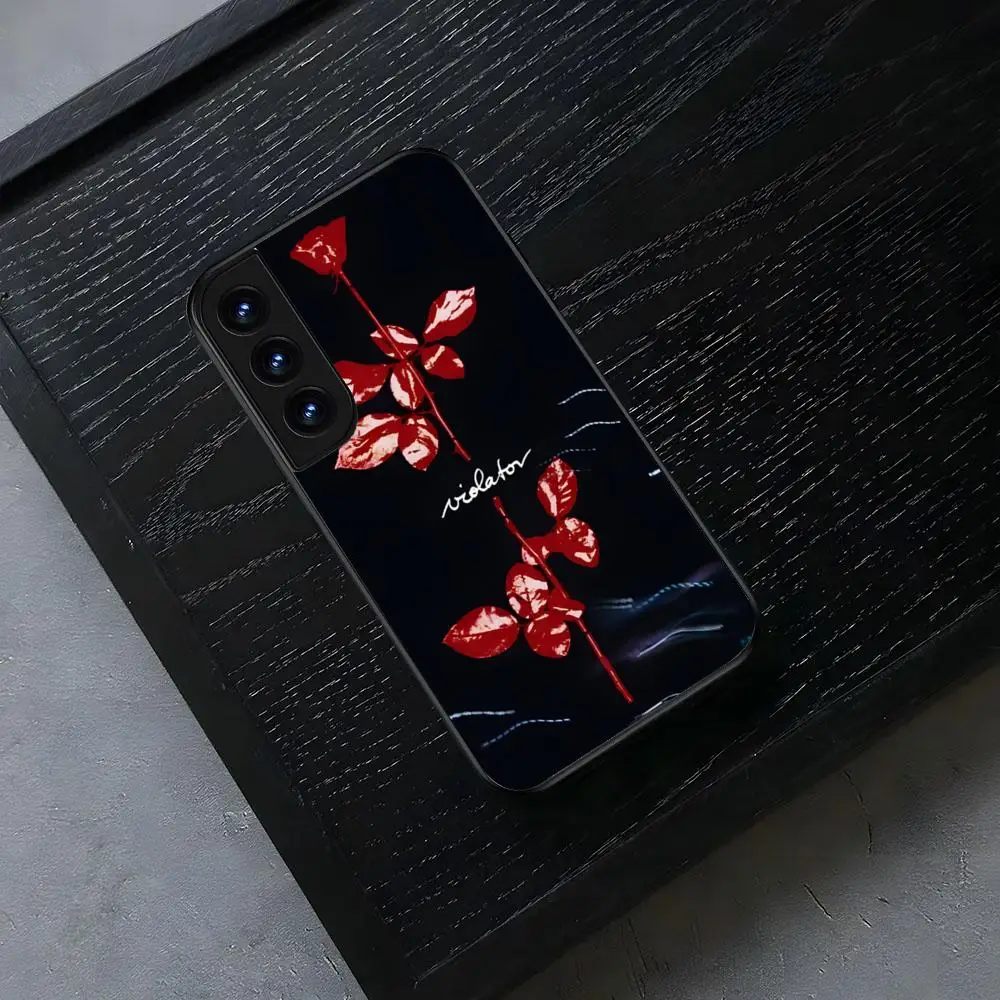 Электронный Рок Depeche крутой чехол для телефона Samsung S 24 23 22 21 20 Plus Ultra A M 34 тихий 54 53