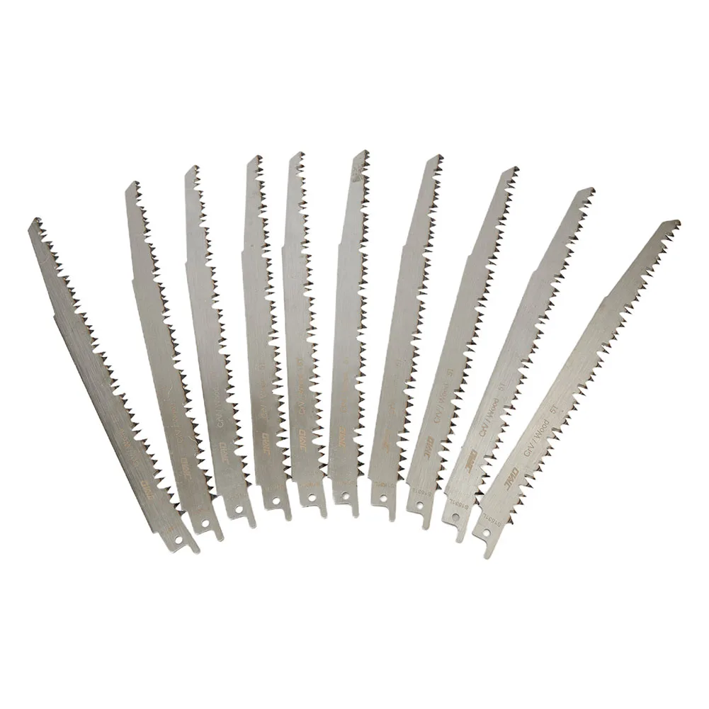 

10PCS Reciprocating Saw Blades For Woodworking Saber Saw Blades S1531L Reciprocating Saw Blades 2020 Fast Cutting And Sharp