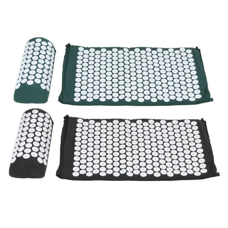 Massage Cushion Pillow Set Detachable High Elastic Sponge Acupressure Pad for Home and Beauty Salon