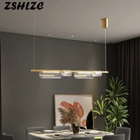 modern glass full copper led pendant lamp lustre copper dining room pendant lignt for living room kitchen bar ceiling chandelier