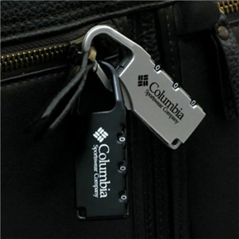 Alloy Combination Code Number Lock Padlock Luggage Lock for Zipper Bag Backpack Handbag Drawer Cabinet images - 6