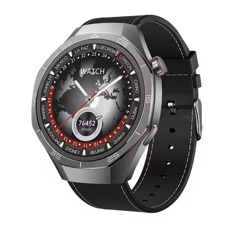 Фото SK40 Смарт-часы с Bluetooth-вызовом 2026, спортивный фитнес-трекер, монитор здоровья, мужские умные часы, 1,53 дюйма, ультра четкий большой экран №5