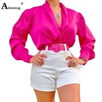 2022 summer new sexy fashion tracksuit sets women long sleeve tops and high cut shorts set ladies pathcwork two piece outfits
