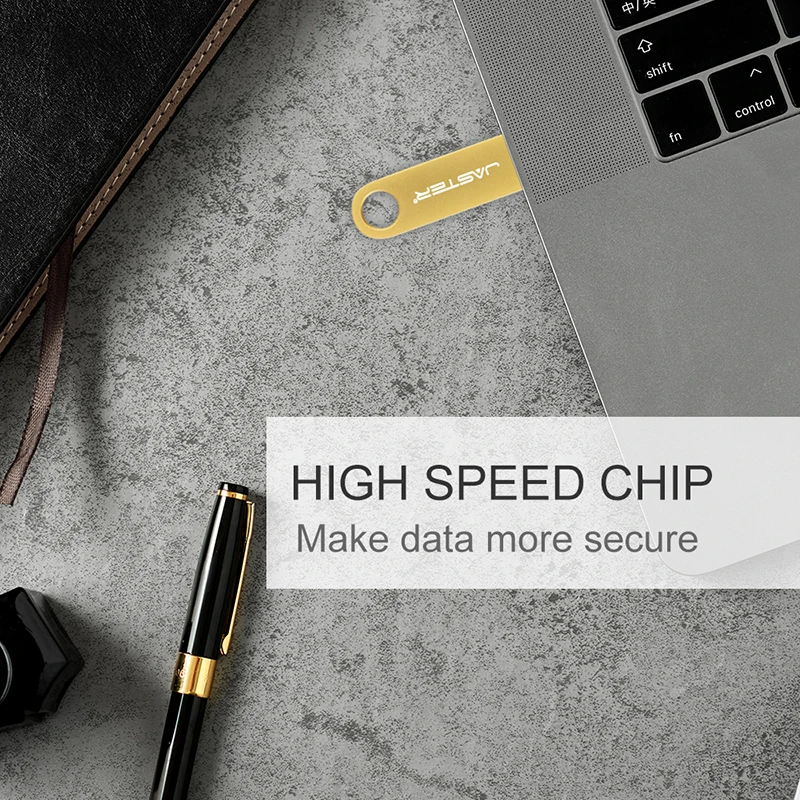 Водонепроницаемый металлический флеш-накопитель 64 ГБ USB 2 0 32 16 8 Гб | Компьютеры и