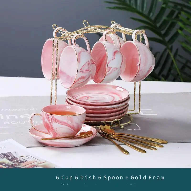 

Pastoral Bird Bone China Coffee Set Europe Porcelain Creamer Teapot Coffee Saucer Cup Coffeeware Saucer Spoon Birthday Set