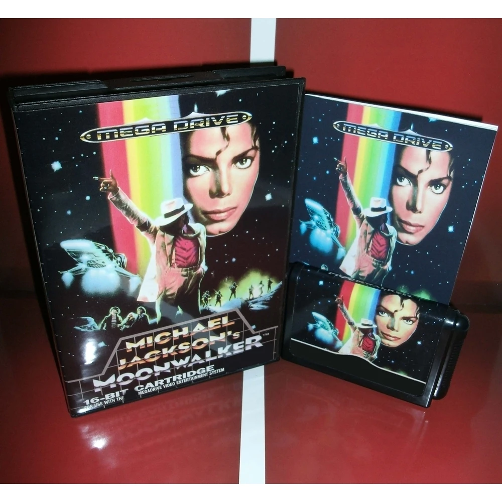 Новое поступление Майкла Джексона Moonwalker с коробкой ЕС и руководственной книгой