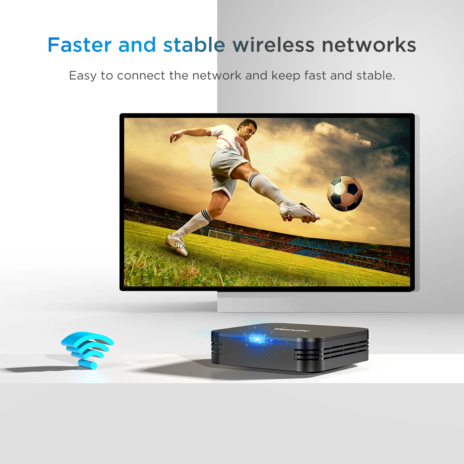 Приставка Смарт-ТВ Allwinner H313 4K Android 10 0 4 ядра 2 ГГц Wi-Fi 1 + ГБ 8 16 Гб