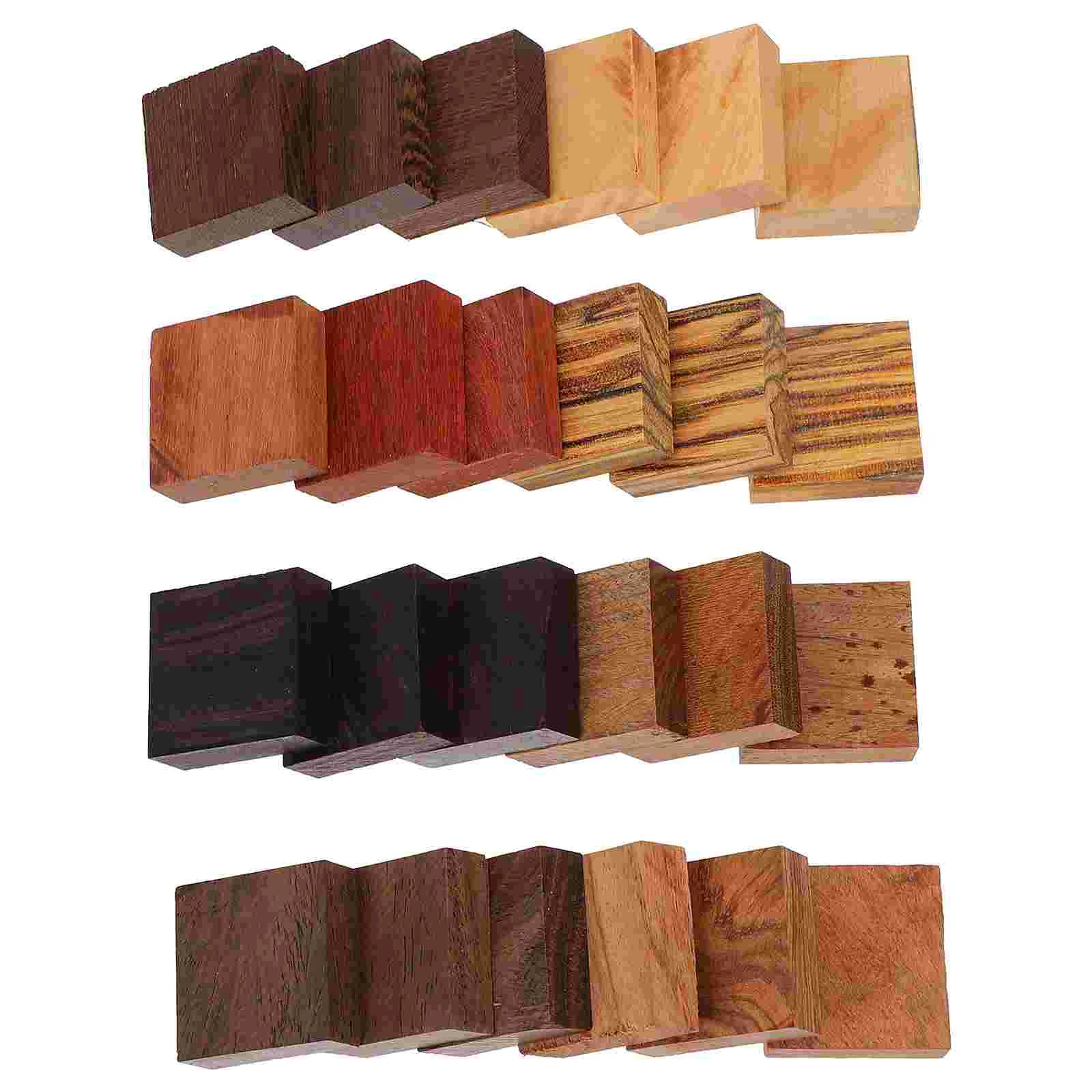 

Ring Wood Small Block DIY Supplies Material Wooden Craft Plank Unfinished Blocks