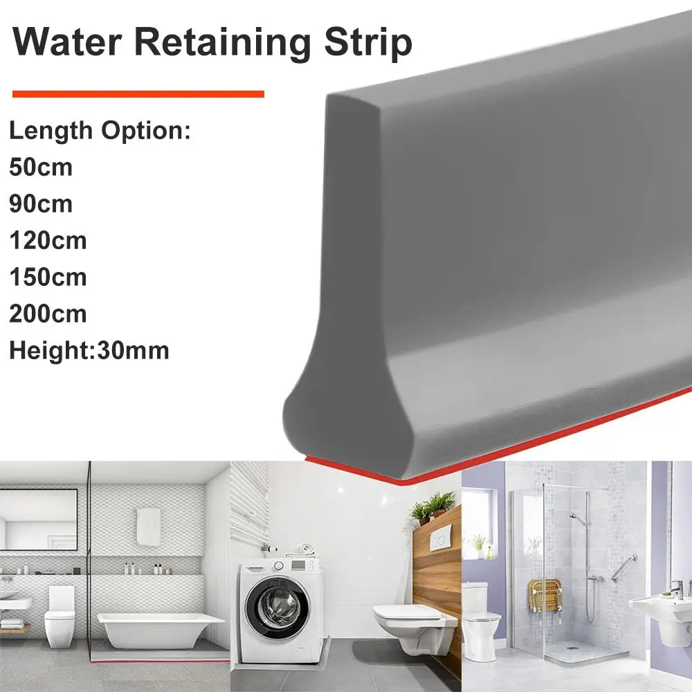 Силиконовый ограничитель воды для ванной комнаты 0 5-2 м
