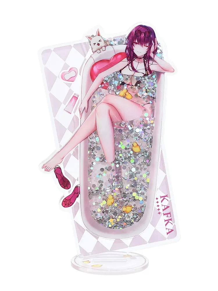 Аниме Honkai: звезда рельс Кафка зыбучий песок модель пластины двусторонний