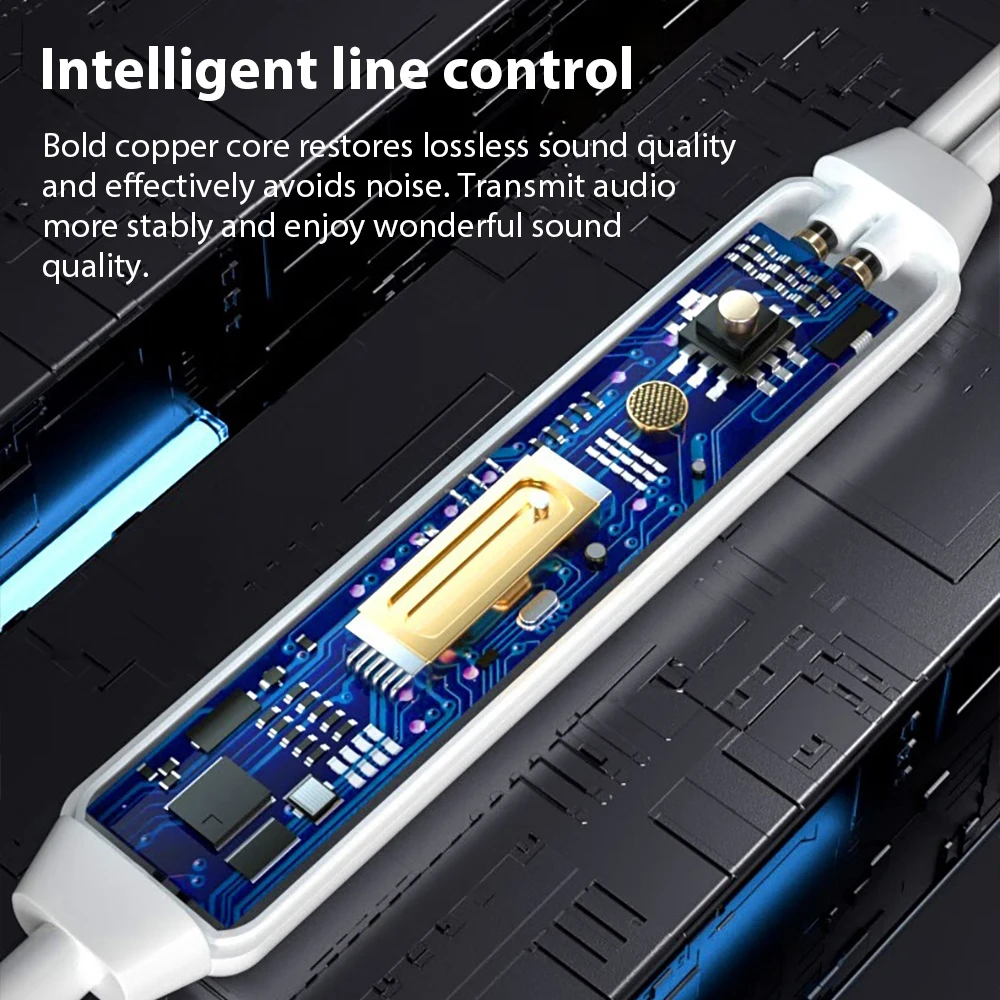 Фото Проводные наушники USB Type-C HiFi с микрофоном, Hi-Res Audio, для Samsung Galaxy S26 S25 S24 S23 S22 Ultra №3
