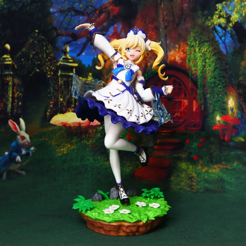 

Barbara Lumine Aether Genshin Impact Kawaii Anime Action Figures PVC Statue Model Doll Collectible Decoration Gifts for Kids