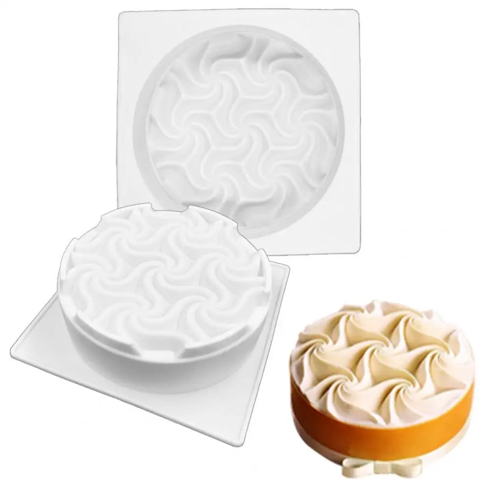 

Cake Mold Durable Dishwasher Safe Chocolate Mold White Dessert Mold