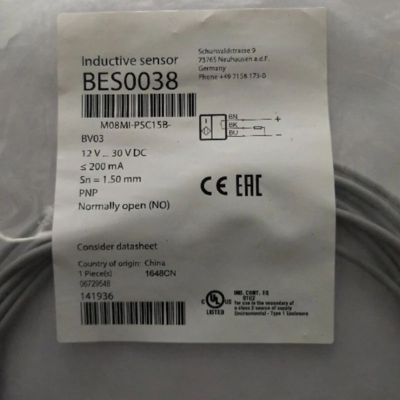 M08MI-PSC15B-BV02 M08MI-PSC15B-BV03 новый высококачественный датчик переключения гарантия на