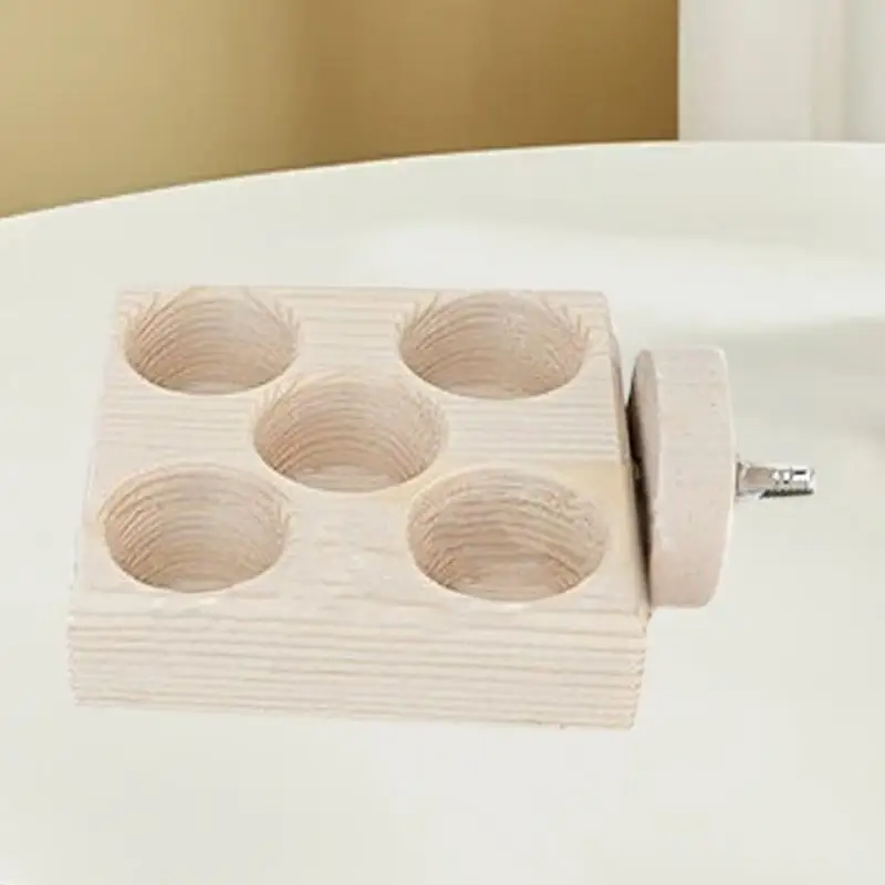 Деревянная игрушка-кормушка для пищи птиц кормушка попугаев игрушка-головоломка