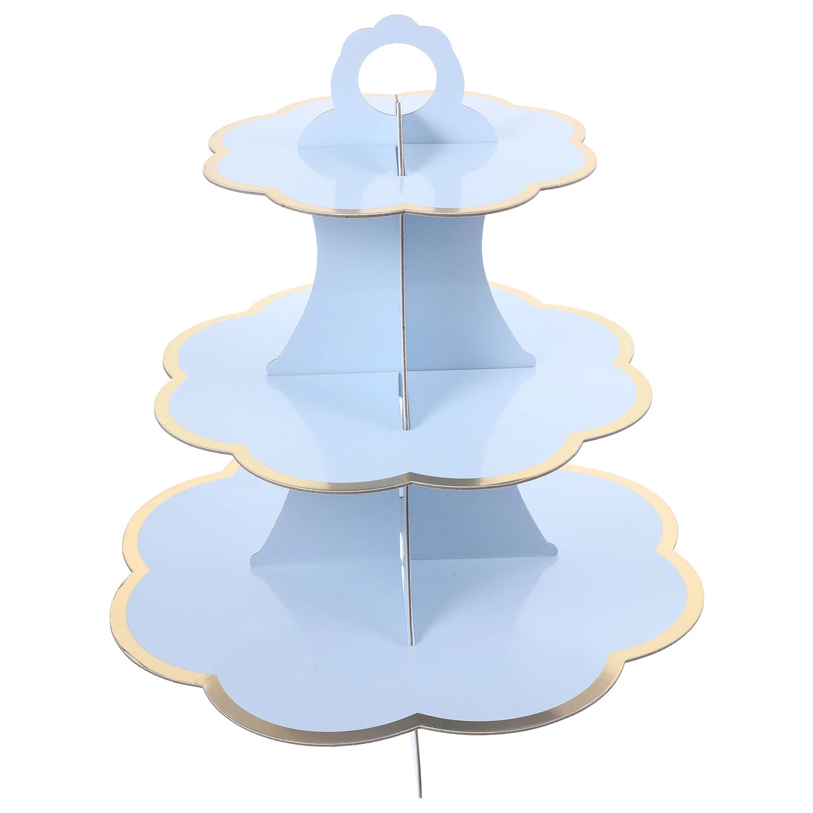 

Stand Cupcake Cake Cupcakes Tier Tower Dessert Dish Paper Platter Plate Display Tray Holder Pastry Round Flower Snack Tiered