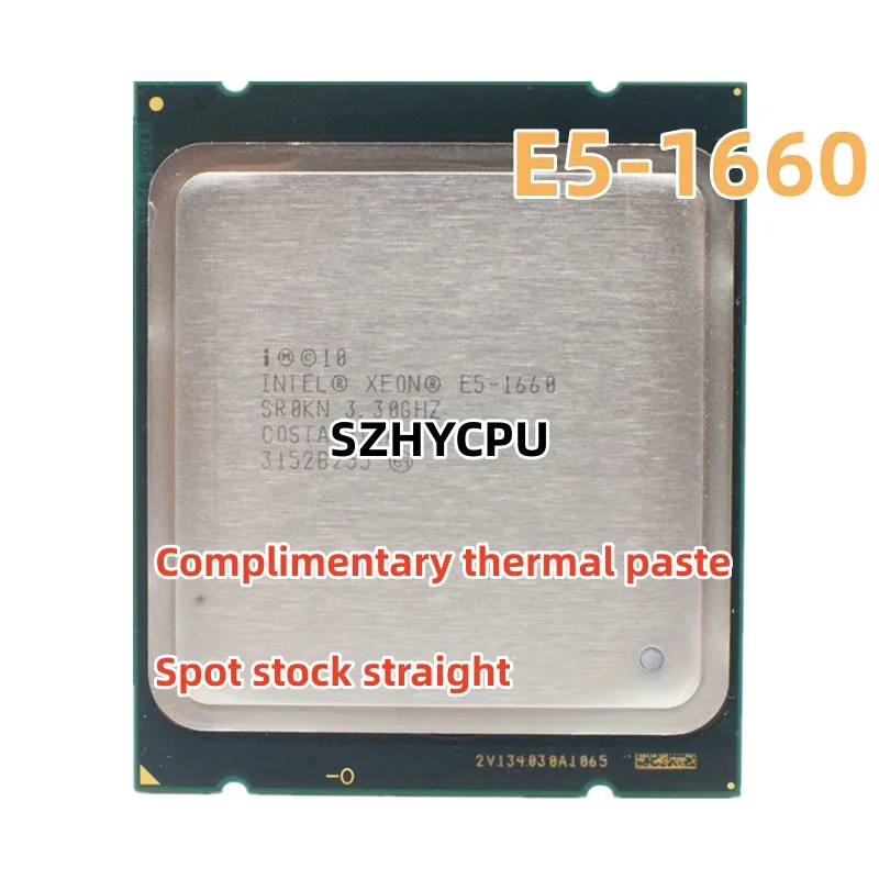 

Intel Xeon E5-1660 E5 1660 SR0KN 3.3GHz 6 Core 15Mb Cache Socket 2011 CPU Processor Stronger than E5 1650
