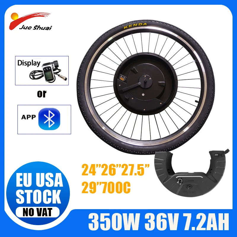 

iMotor 3.0 Ebike Conversion KIT 36V 350W Bluetooth Electric Bicycle Conversion Kit 24''26''29"700C inch Tire 40km/h Max Speed
