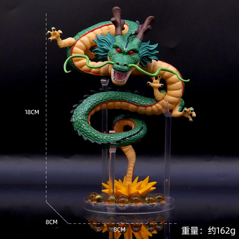 Фото Фигурка Шенрона из Dragon Ball Z, 18 см, ПВХ, коллекционная статуэтка, модель персонажа DBZ, игрушка, подарок, украшение для рабочего стола №5