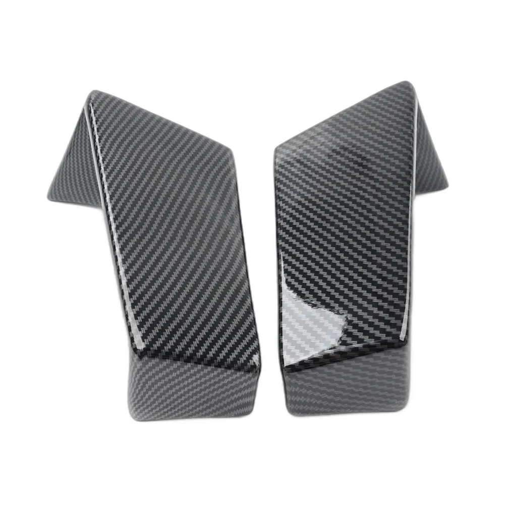 1 пара углеродного волокна мотоцикла Winglet с фиксированным крылом воздушные