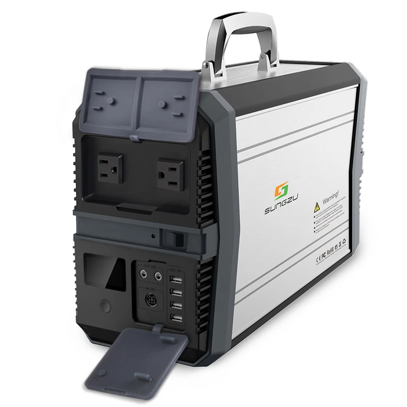 

SUNGZU All in One Solar Generator Kit DC to AC Power 1000W Portable Generator Solar System